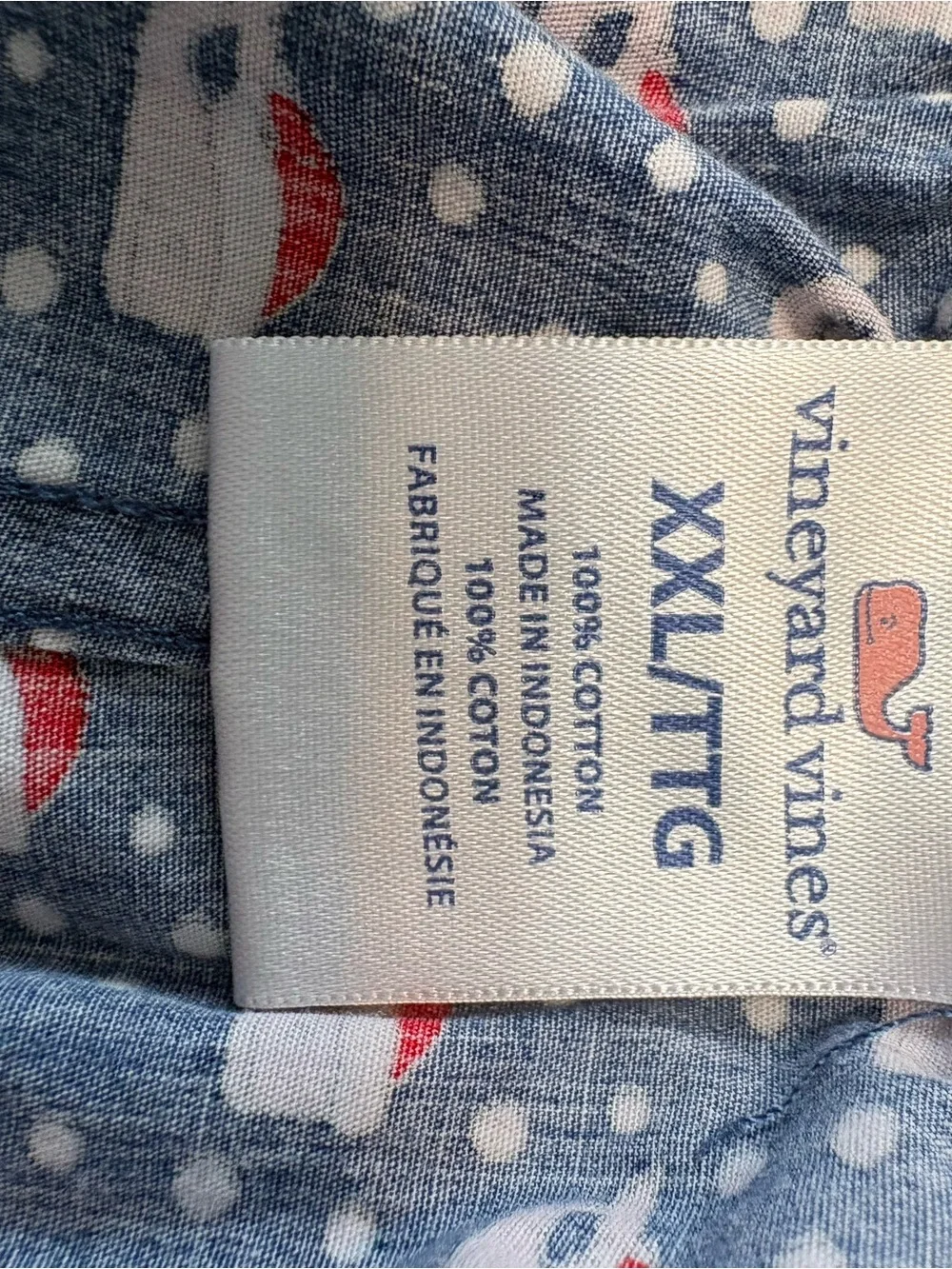 Vineyard Vines Navy Holiday Print Boxer Shorts